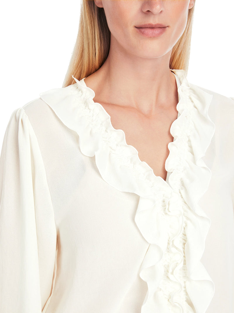 Marc Cain Rethink Together Ruched Blouse YC 51.35 W30