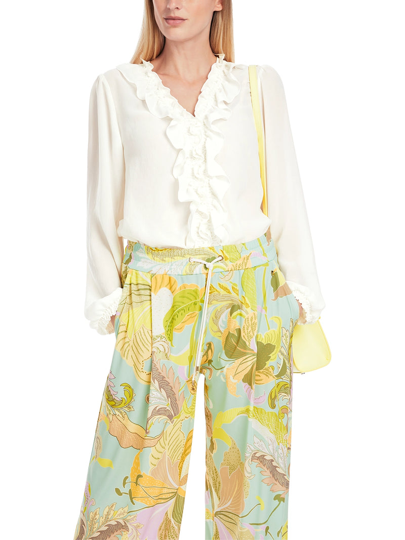 Marc Cain Rethink Together Ruched Blouse YC 51.35 W30