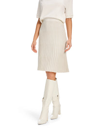 Marc Cain Pleated skirt knitted in Germany YC 71.03 M10