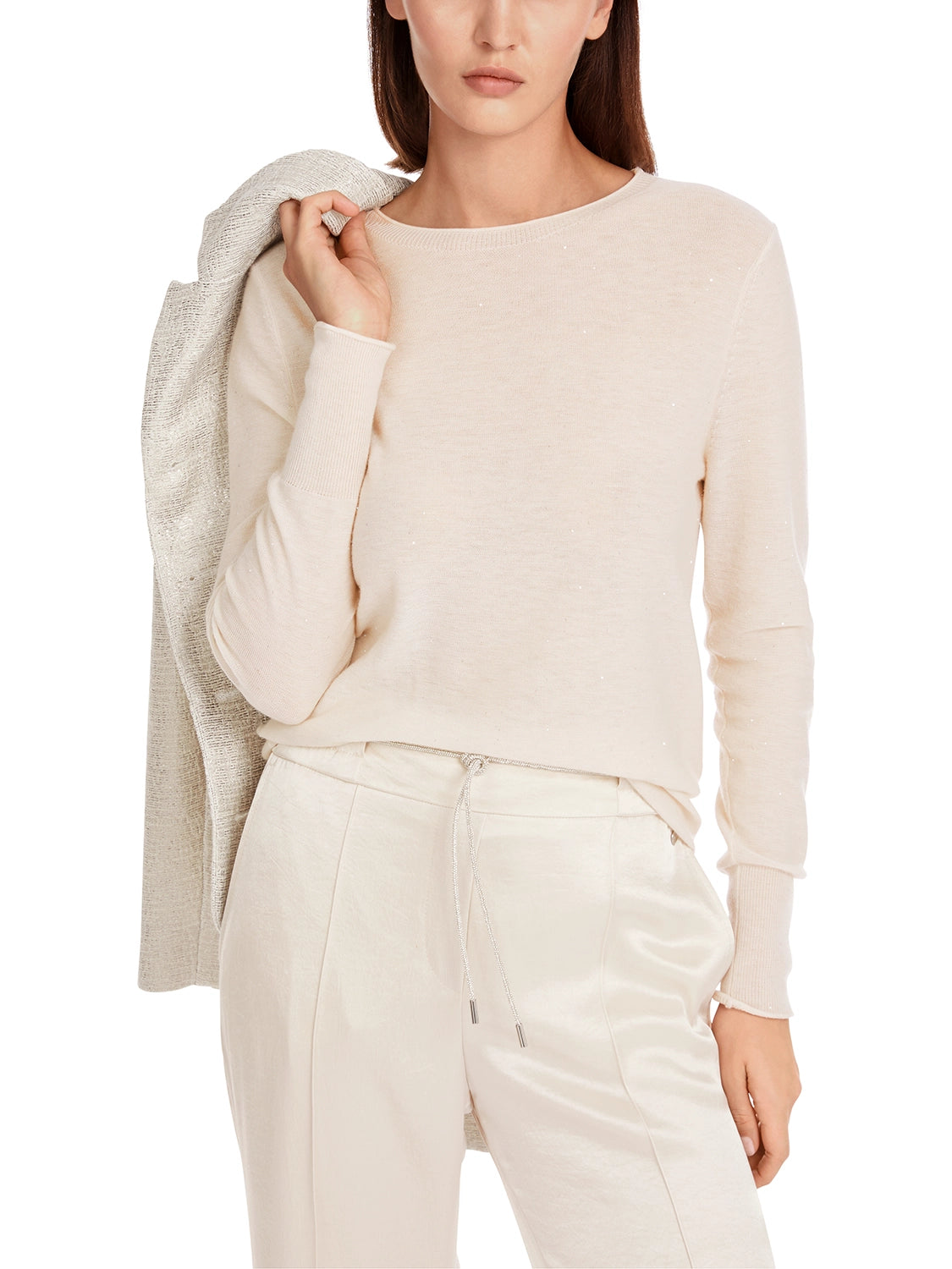 Marc Cain Round neck wool pullover YC 41.20 M75 - Pre-Order May Delivery