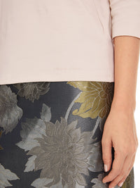 Marc Cain T-shirt with pearl embellishment YC 48.25 J15