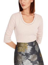 Marc Cain T-shirt with pearl embellishment YC 48.25 J15