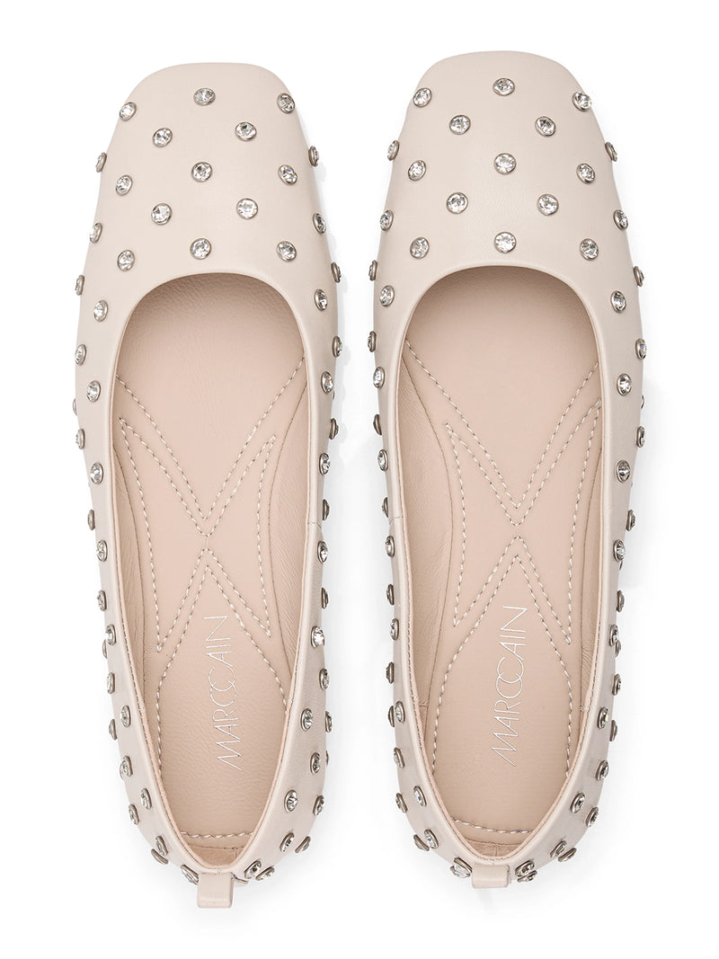 Marc Cain Soft ballerina flat made of goat nappa YC SF.03 L06