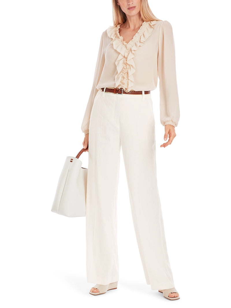 Marc Cain Rethink Together Ruched Blouse YC 51.35 W30