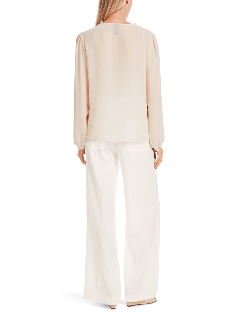 Marc Cain Rethink Together Ruched Blouse YC 51.35 W30