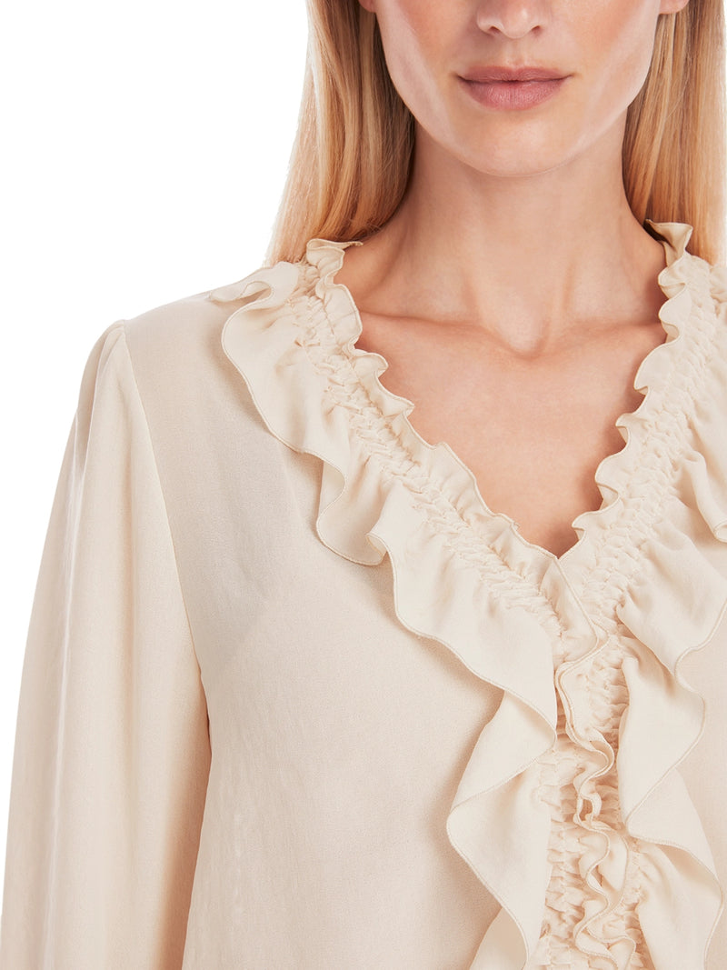 Marc Cain Rethink Together Ruched Blouse YC 51.35 W30