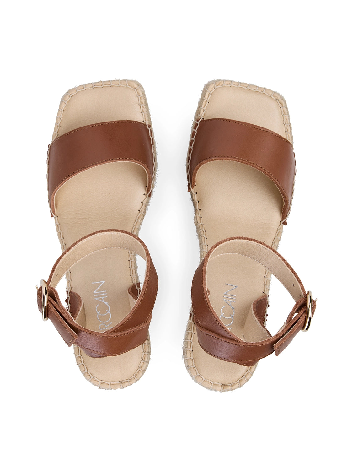 Marc Cain Espadrille Wedge Sandals YC SI.01 L24