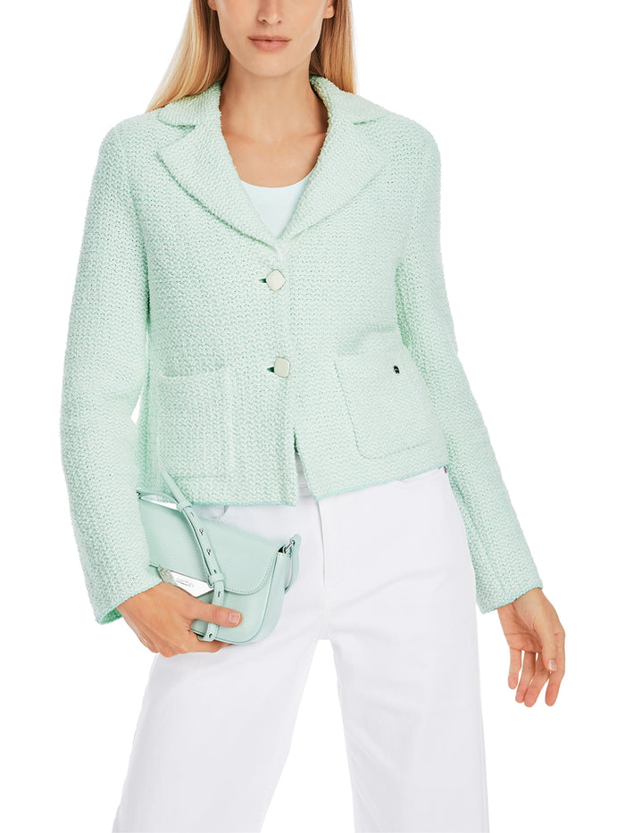Marc Cain Knitted in Germany Slim-Fit Blazer YC 34.28 M35