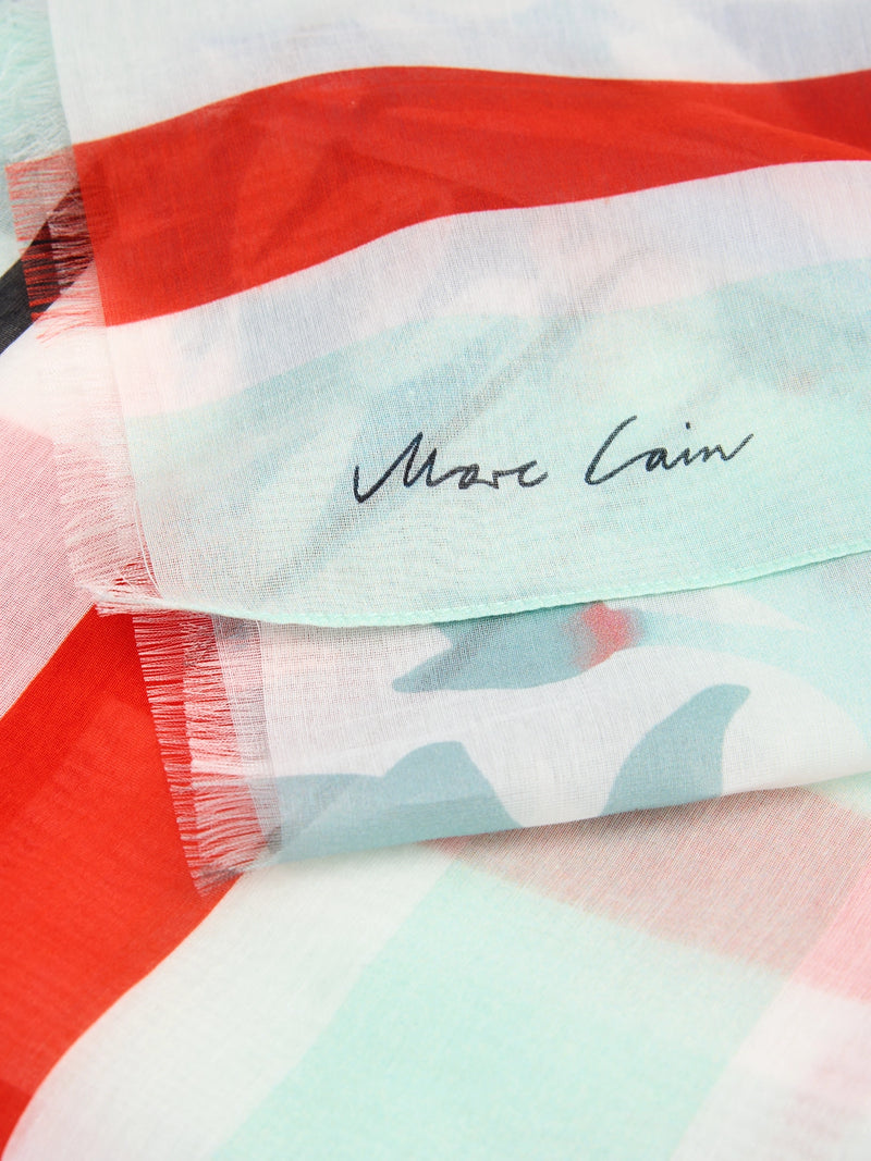 Marc Cain Scarf in Soft Cotton/Silk Mix YC B4.07 Z33 - Pre-Order August Delivery