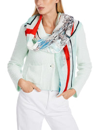 Marc Cain Scarf in Soft Cotton/Silk Mix YC B4.07 Z33 - Pre-Order August Delivery