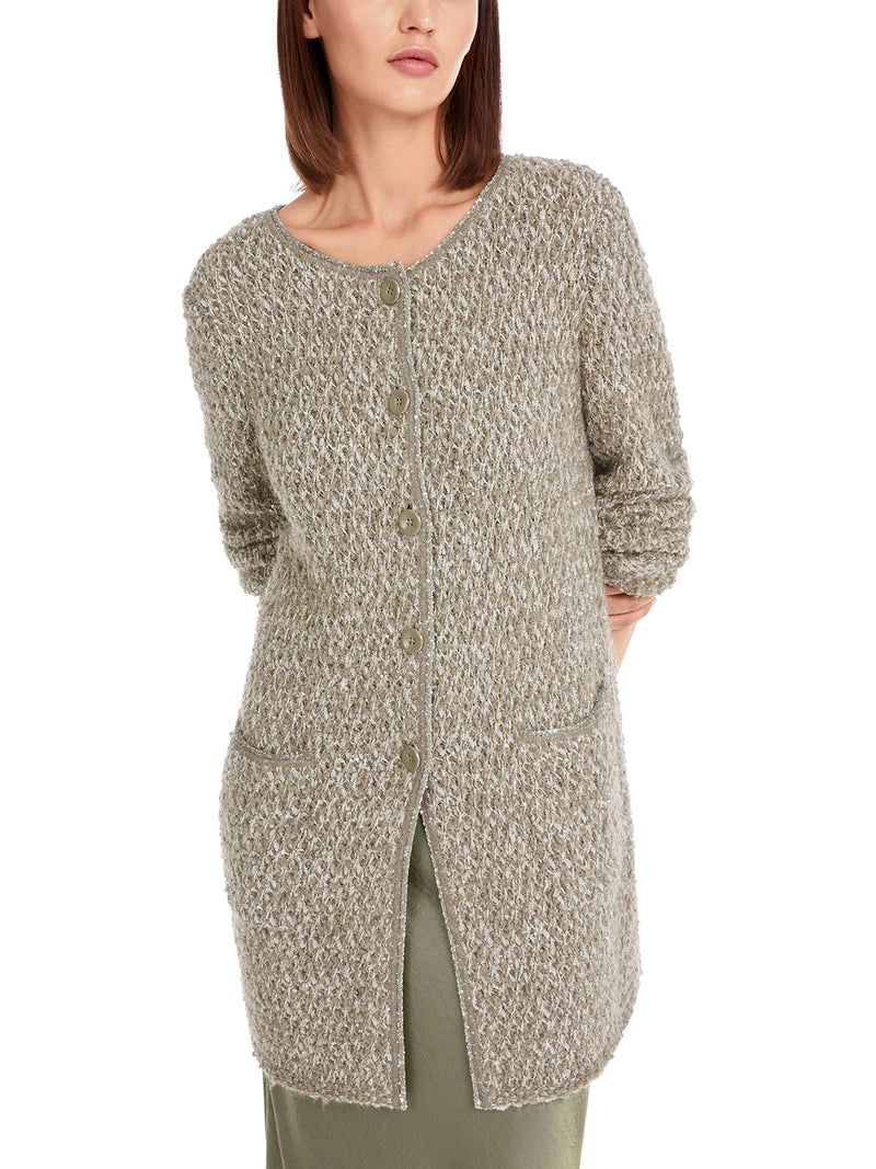 Marc Cain Shimmering cardigan knitted in Germany YC 39.05 M16 - Pre-Order May Delivery