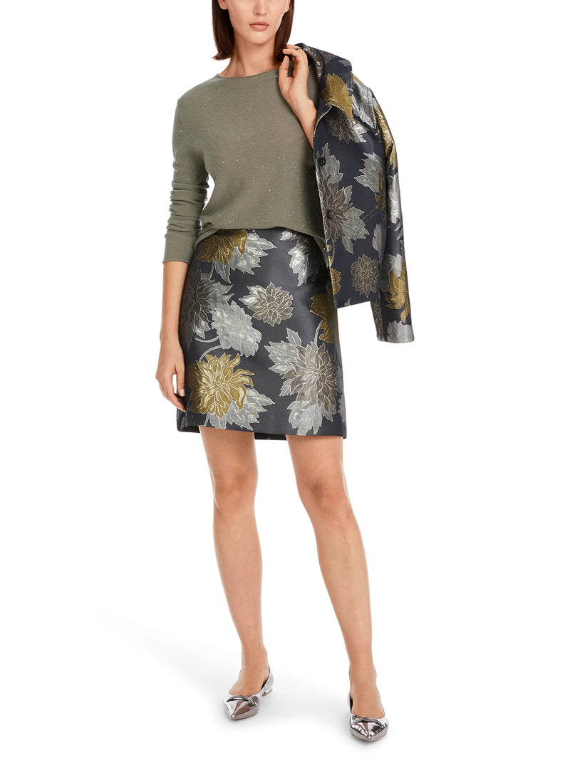 Marc Cain Round neck wool pullover YC 41.20 M75 - Pre-Order May Delivery