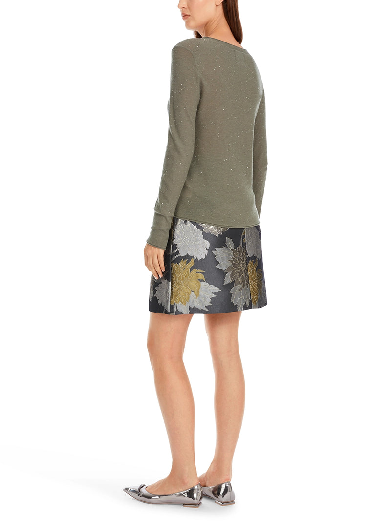Marc Cain Round neck wool pullover YC 41.20 M75 - Pre-Order May Delivery