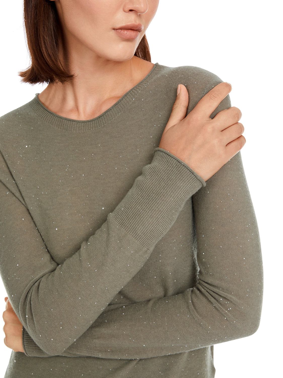 Marc Cain Round neck wool pullover YC 41.20 M75 - Pre-Order May Delivery