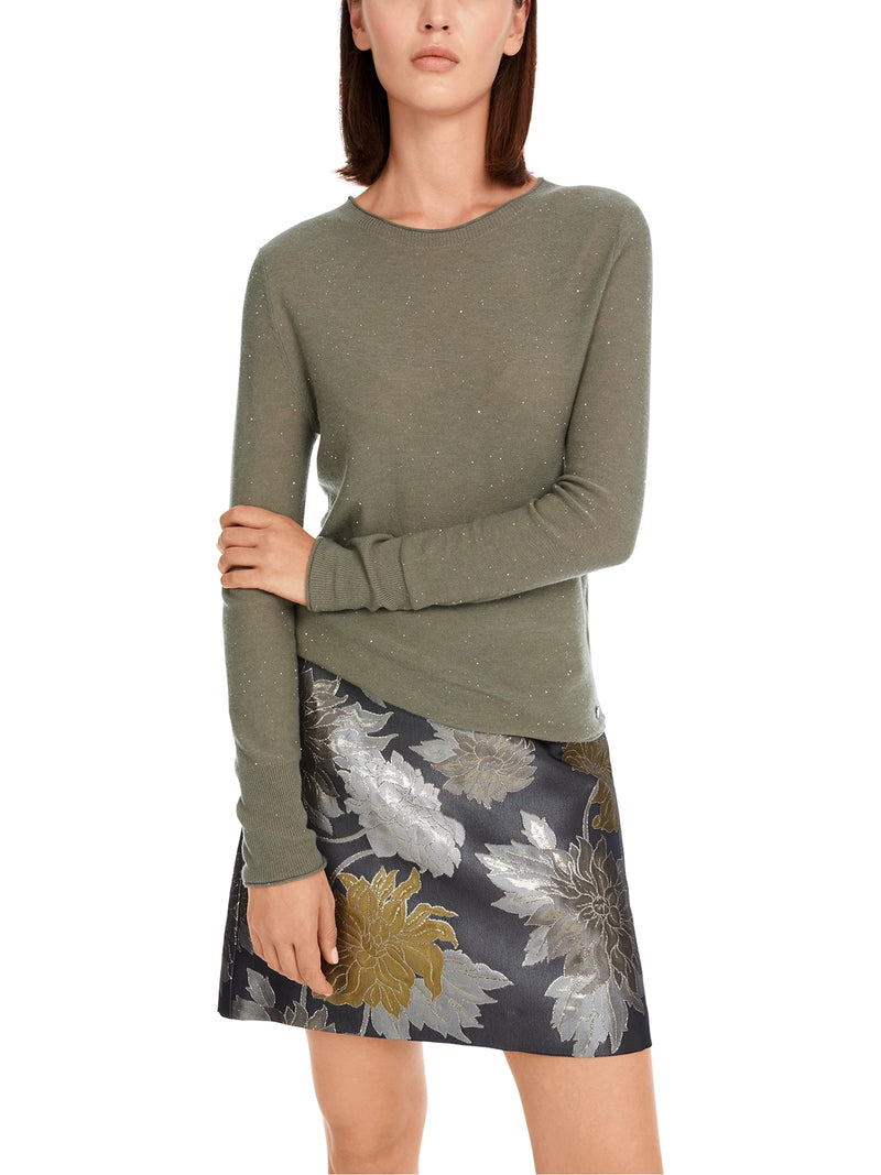 Marc Cain Round neck wool pullover YC 41.20 M75 - Pre-Order May Delivery