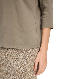 Marc Cain T-shirt with pearl embellishment YC 48.25 J15