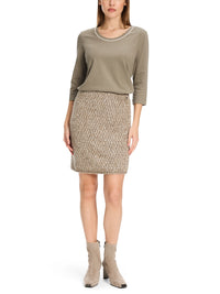 Marc Cain T-shirt with pearl embellishment YC 48.25 J15
