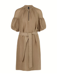 Marc Cain Plain Mini Dress with Balloon Sleeves YC 21.49 W86
