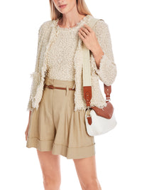 Marc Cain Bouclé Cardigan Knitted in Germany YC 39.18 M18