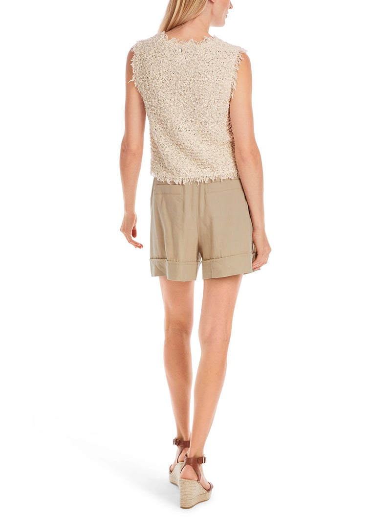 Marc Cain Knitted in Germany Sleeveless Knit Top YC 61.24 M18