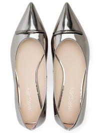 Marc Cain Metallic mirror look ballerina flat YC SF.01 Z01