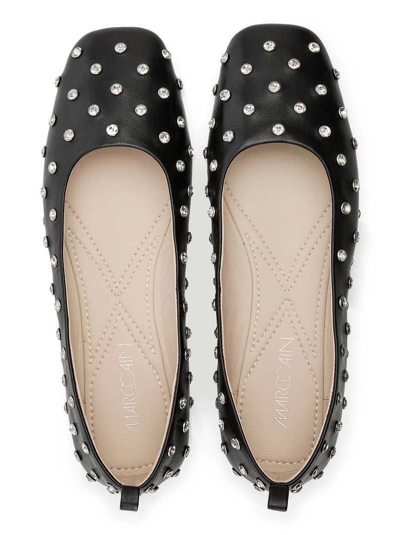 Marc Cain Soft ballerina flat made of goat nappa YC SF.03 L06
