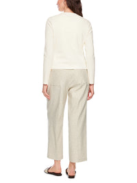 Marc Cain Rethink Together fine knit cardigan in Bright Ecru AC 39.02 M11