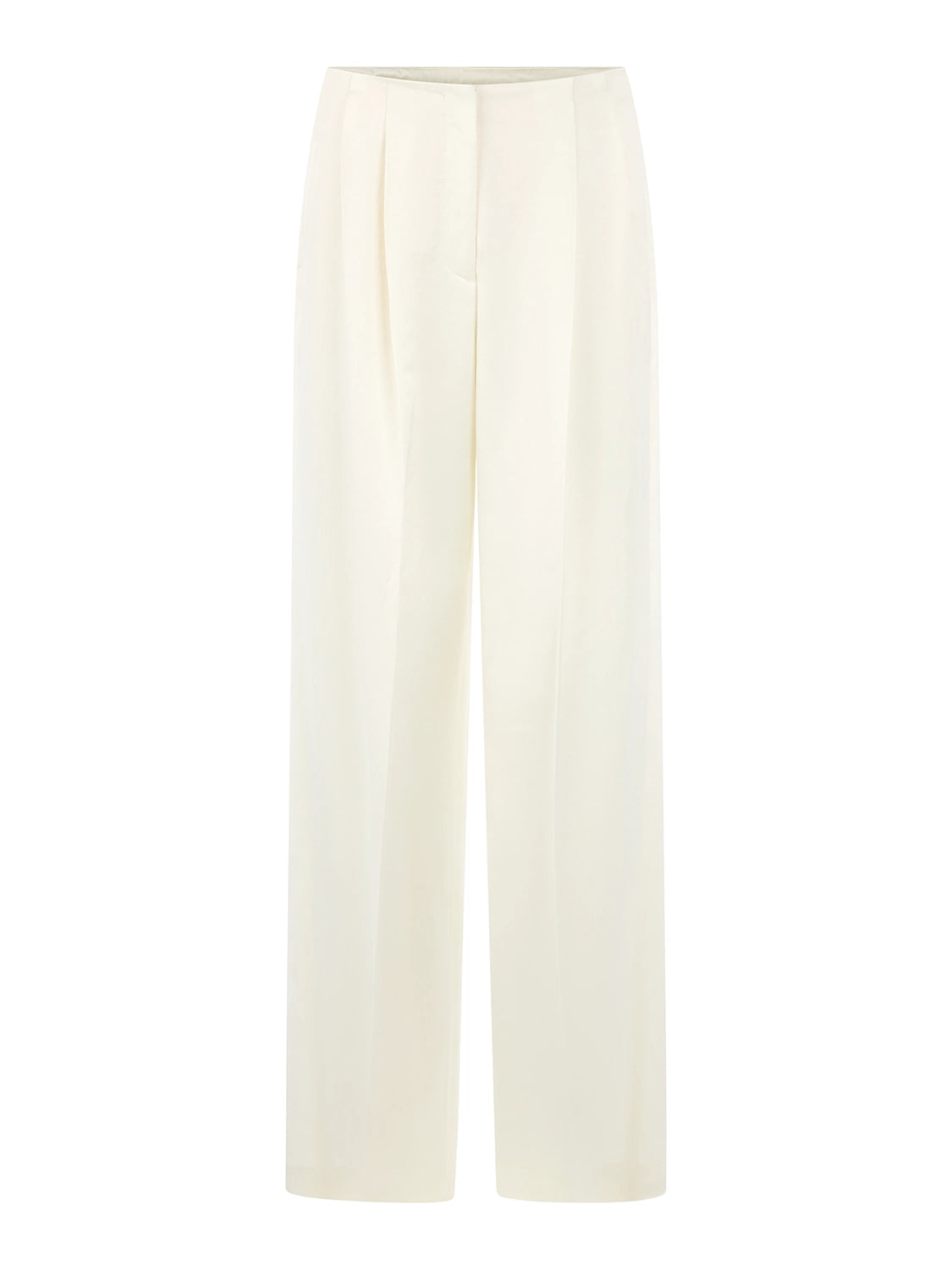 Marc Cain WICHITA wide cut trousers in Bright Ecru AC 81.63 W41