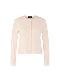 Marc Cain Rethink Together fine knit cardigan in Magnolia AC 39.02 M11 - Pre Order June Delivery