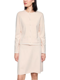 Marc Cain Rethink Together fine knit cardigan in Magnolia AC 39.02 M11 - Pre Order June Delivery