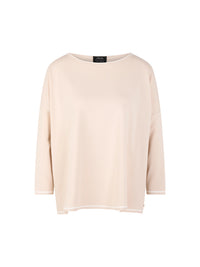 Marc Cain ‘Rethink Together’ oversized jumper in Magnolia AC 41.16 M11 - Pre Order June Delivery