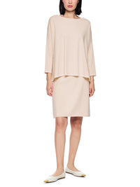 Marc Cain ‘Rethink Together’ oversized jumper in Magnolia AC 41.16 M11 - Pre Order June Delivery