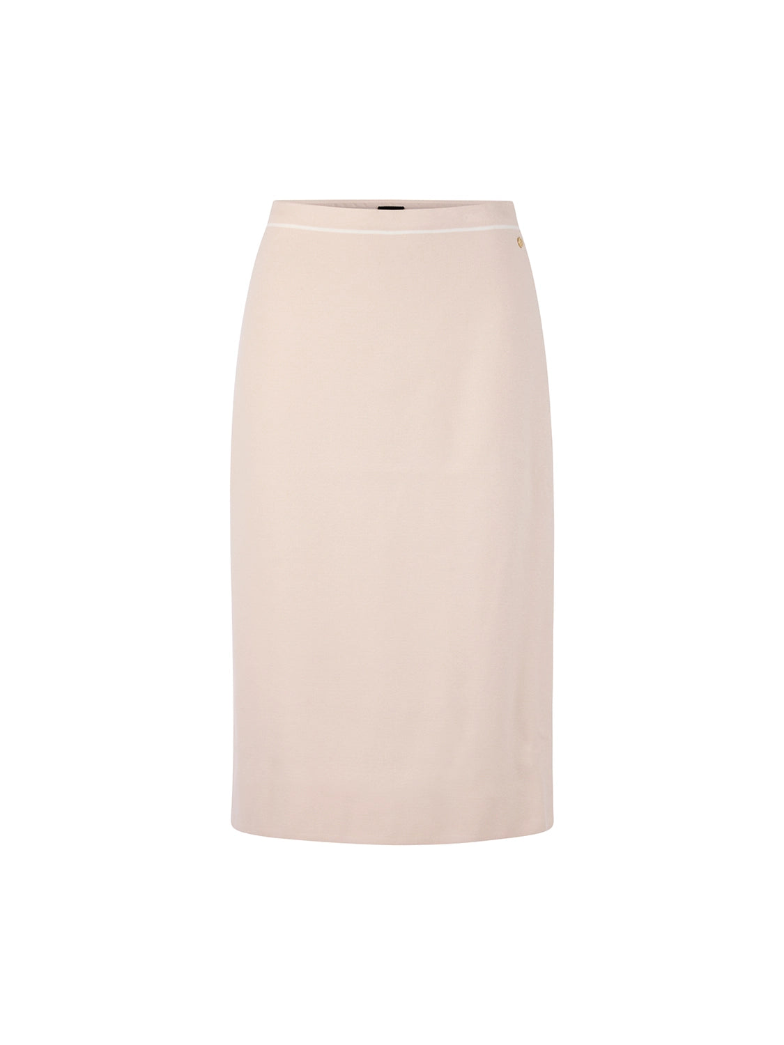Marc Cain ‘Rethink Together’ fine knit midi skirt in Magnolia AC 71.19 M11 - Pre Order June Delivery