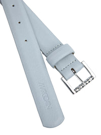 Marc Cain Leather belt with pin buckle in Mgcl Blue AC G1.11 L45