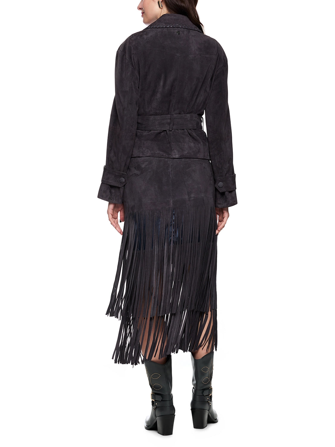 Marc Cain Real leather jacket 'Rethink Together' in Periscope AC 12.06 L02 - Pre Order June Delivery