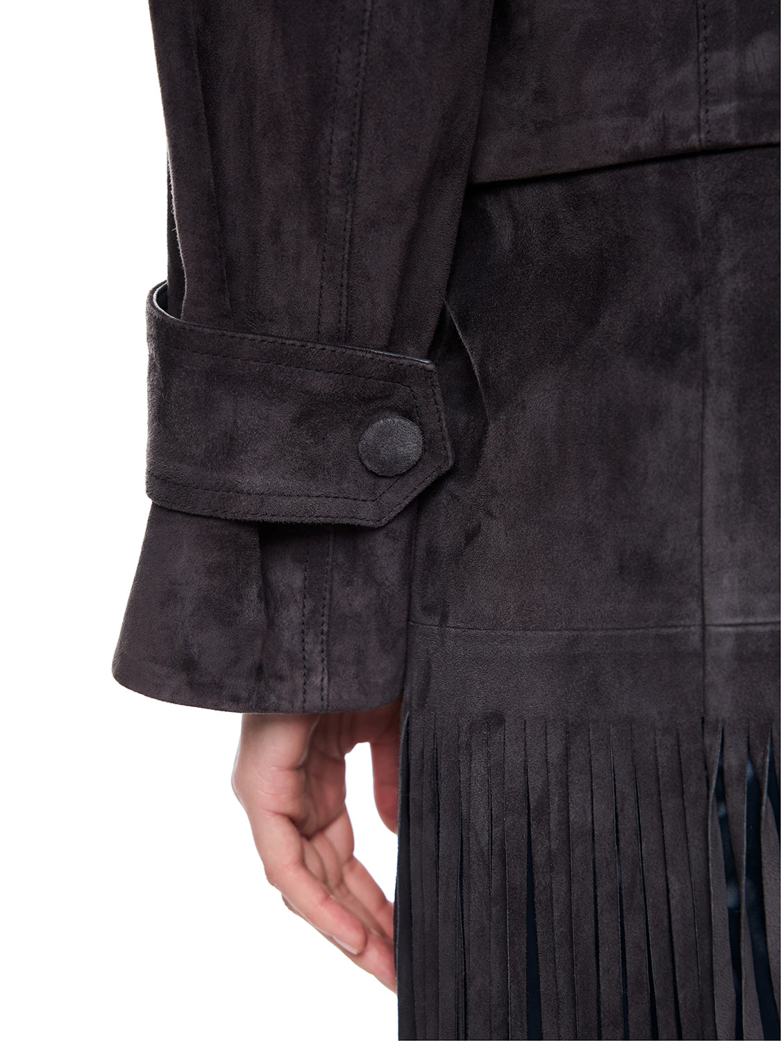 Marc Cain Real leather jacket 'Rethink Together' in Periscope AC 12.06 L02 - Pre Order June Delivery