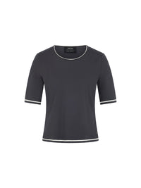 Marc Cain Rethink Together fine knit jumper in Periscope AC 41.09 M11 - Pre Order June Delivery