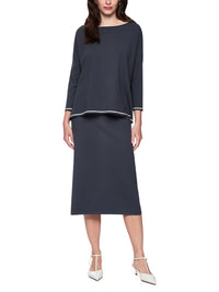 Marc Cain ‘Rethink Together’ oversized jumper in Periscope AC 41.16 M11 - Pre Order June Delivery