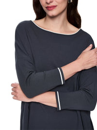 Marc Cain ‘Rethink Together’ oversized jumper in Periscope AC 41.16 M11 - Pre Order June Delivery