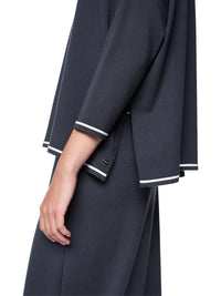 Marc Cain ‘Rethink Together’ oversized jumper in Periscope AC 41.16 M11 - Pre Order June Delivery