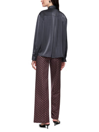 Marc Cain Classic style blouse ‘Rethink Together’ in Periscope AC 51.04 W64 - Pre Order June Delivery