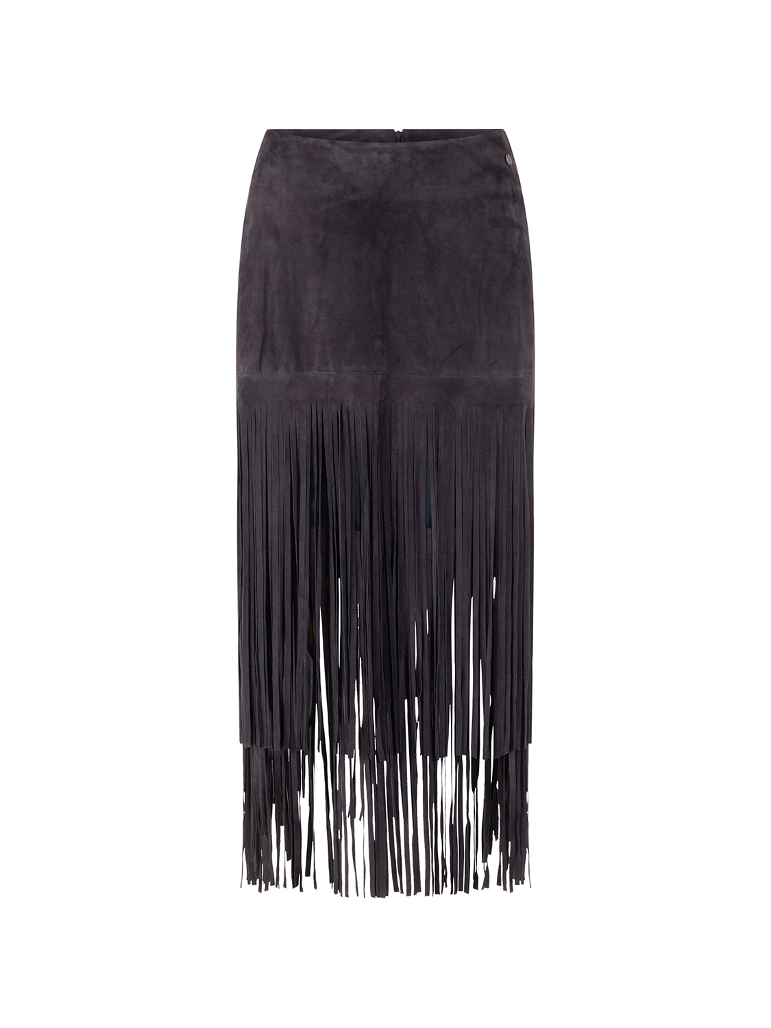 Marc Cain Midi leather skirt ‘Rethink Together’ in Periscope AC 71.15 L02 - Pre Order June Delivery
