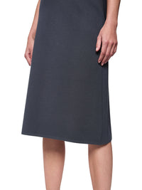 Marc Cain Rethink Together fine knit midi skirt in Periscope AC 71.19 M11 - Pre Order June Delivery