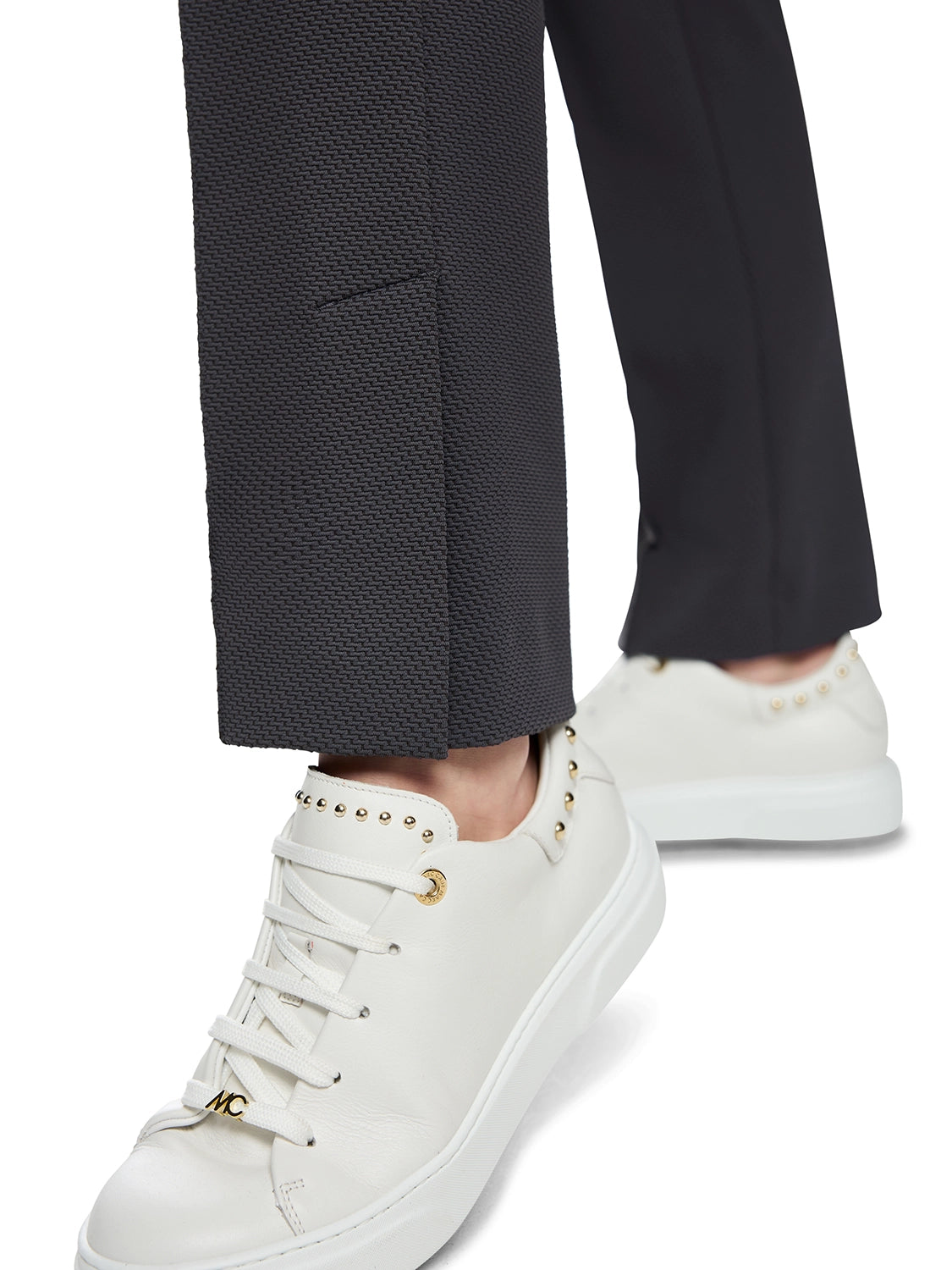 Marc Cain FATSA pull-on trousers in feminine fit in Periscope AC 81.17 J08 - Pre Order June Delivery