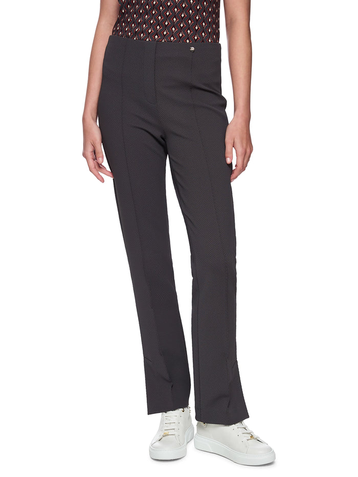 Marc Cain FATSA pull-on trousers in feminine fit in Periscope AC 81.17 J08 - Pre Order June Delivery