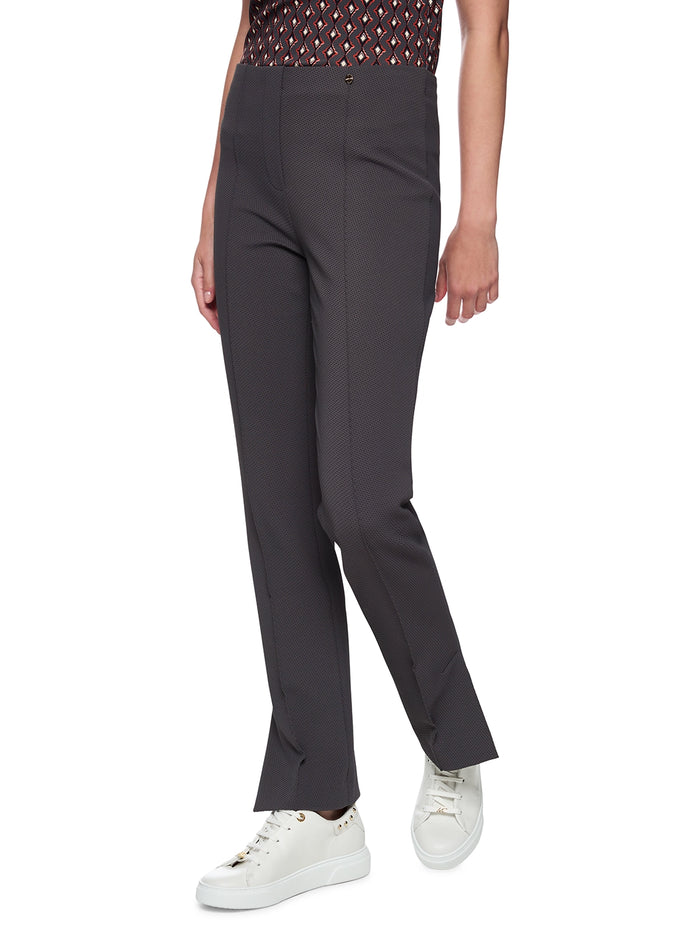 Marc Cain FATSA pull-on trousers in feminine fit in Periscope AC 81.17 J08 - Pre Order June Delivery