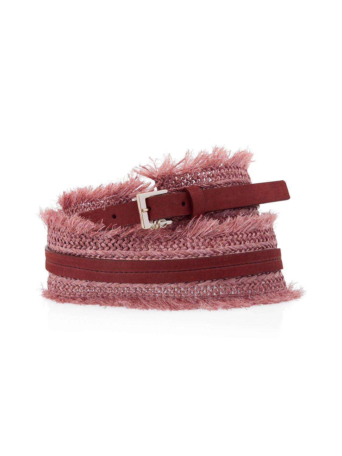 Marc Cain Waist belt in suede in Etrscn Red AC G1.14 L48