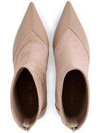 Marc Cain Elegant leather ankle boots in Warm Taupe AC SB.03 L09 - Pre-Order June Delivery
