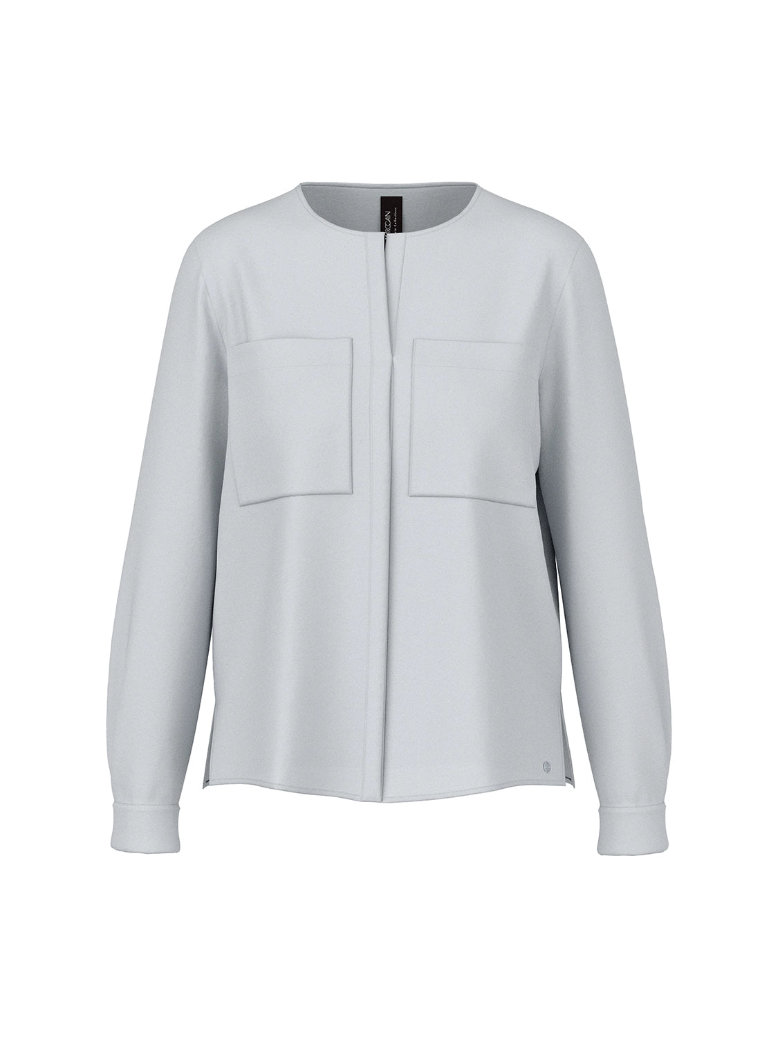 Marc Cain Casual blouse with concealed buttoning in Microchip AC 51.26 W90