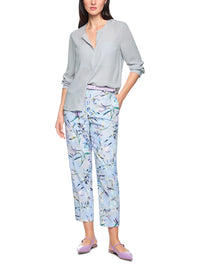 Marc Cain Casual blouse with concealed buttoning in Microchip AC 51.26 W90